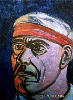 Man with red headband (c) L-S-Lilot